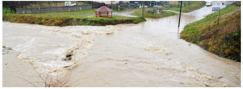 Überschwemmung in Malkotsch